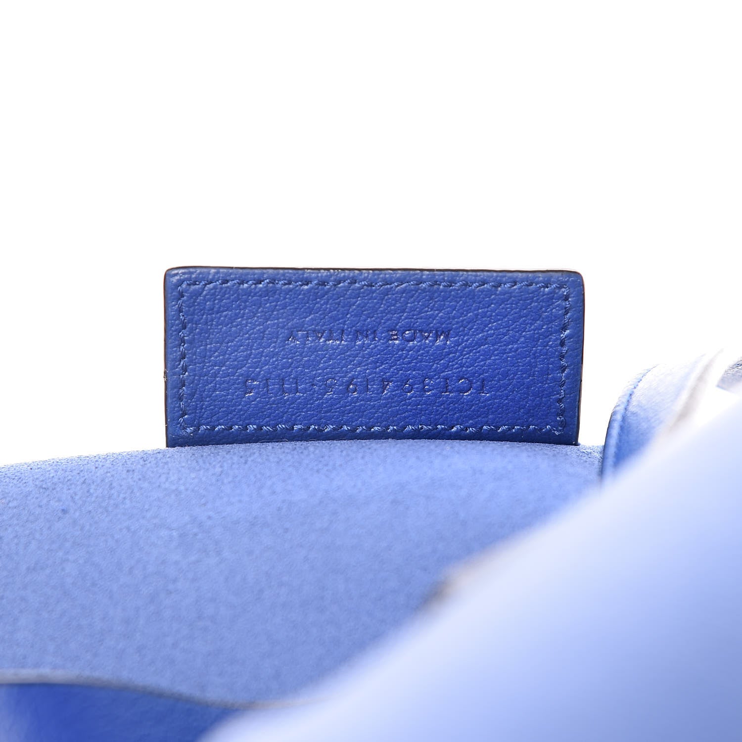 Saint Laurent Calfskin Large Shopping Tote Ultramarine 9 of 11