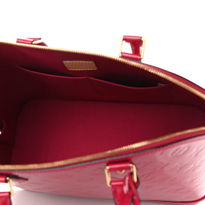 Louis Vuitton Vernis Alma GM Rose Indien 5 of 9