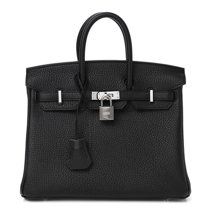 Hermes Togo Birkin 25 Black 1 of 10