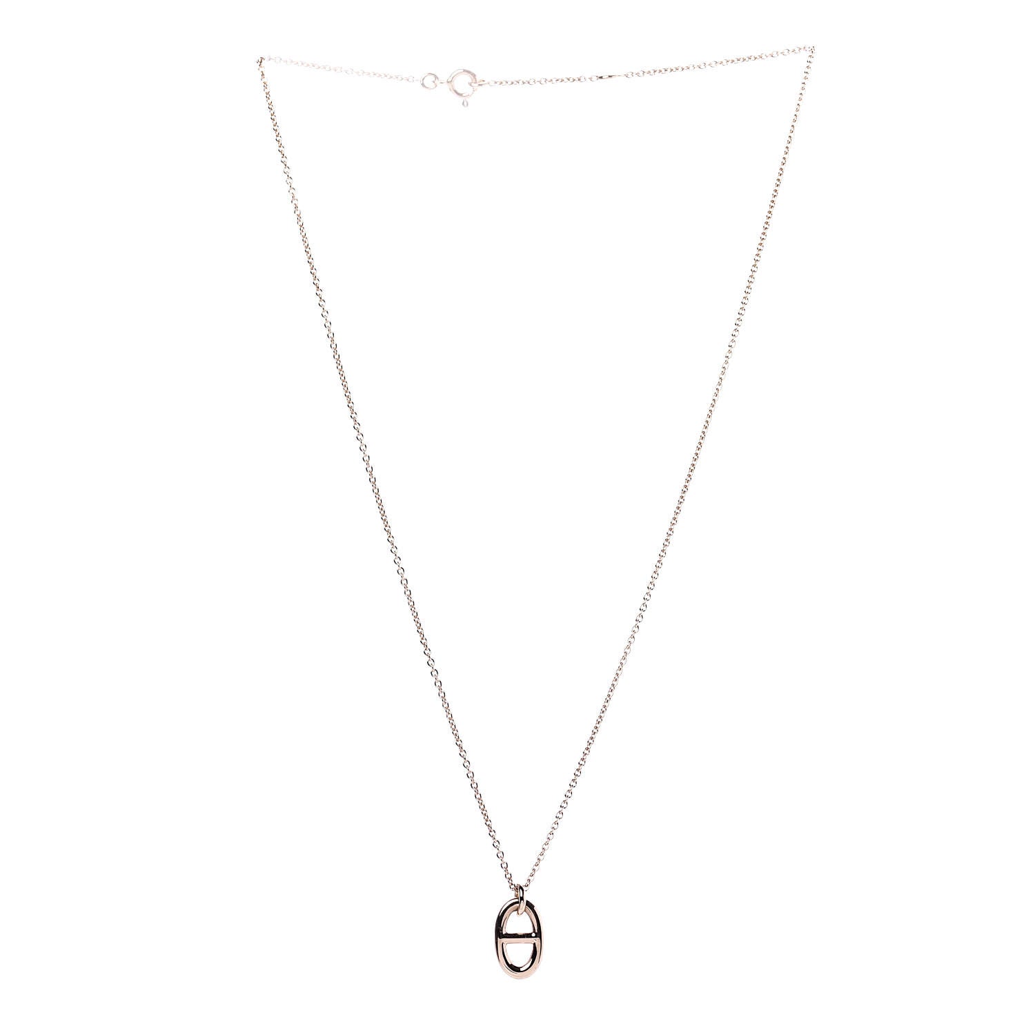 Hermes 18K Rose Gold PM Farandole Pendant Necklace 3 of 7
