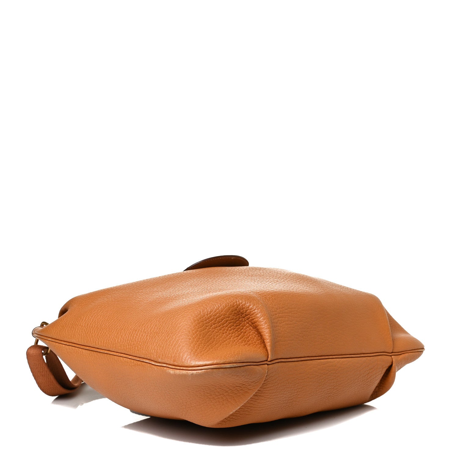Hermes Taurillon Clemence Mini Rodeo Shoulder Bag Moutarde 4 of 17