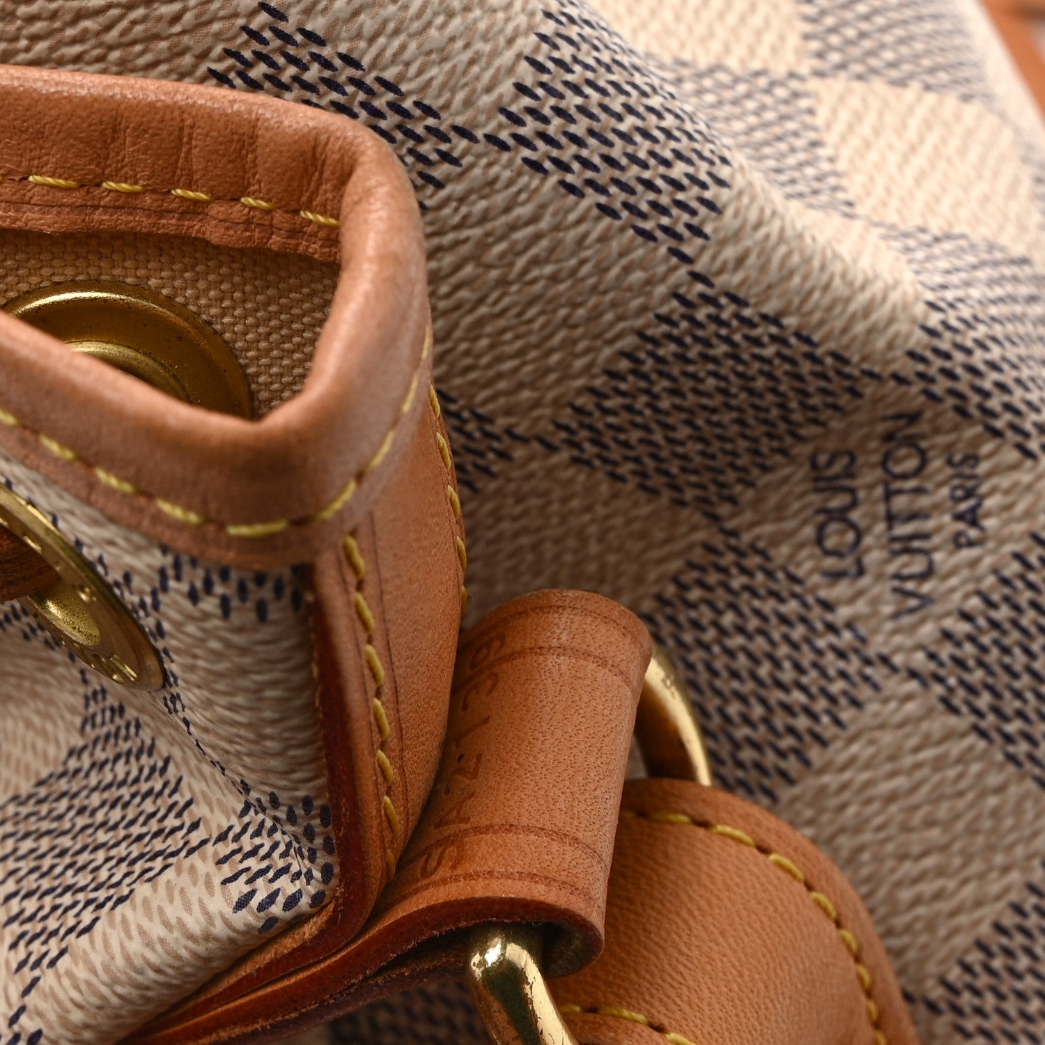 Louis Vuitton Damier Azur Noe BB 8 of 11