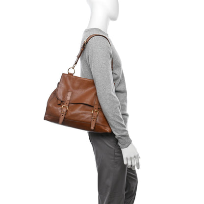 Saint Laurent Calfskin Montmarte Bag Brown 2 of 12