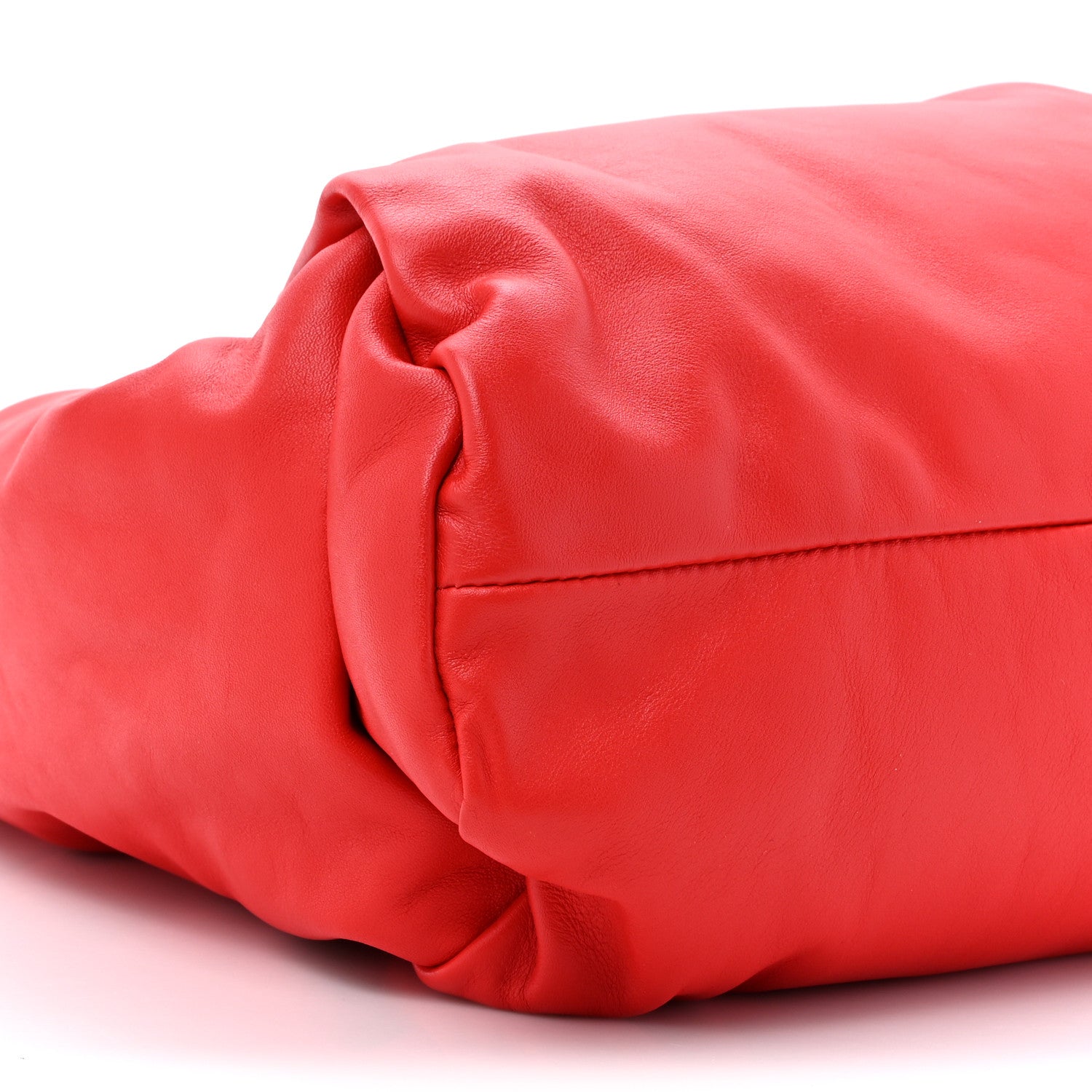 Bottega Veneta BOTTEGA VENETA Smooth Butter Calfskin Small The Shoulder Pouch Red 10 of 11