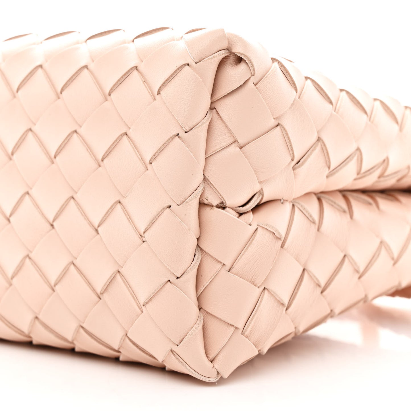 Nappa Intrecciato Small Andiamo Shoulder Bag Lotus