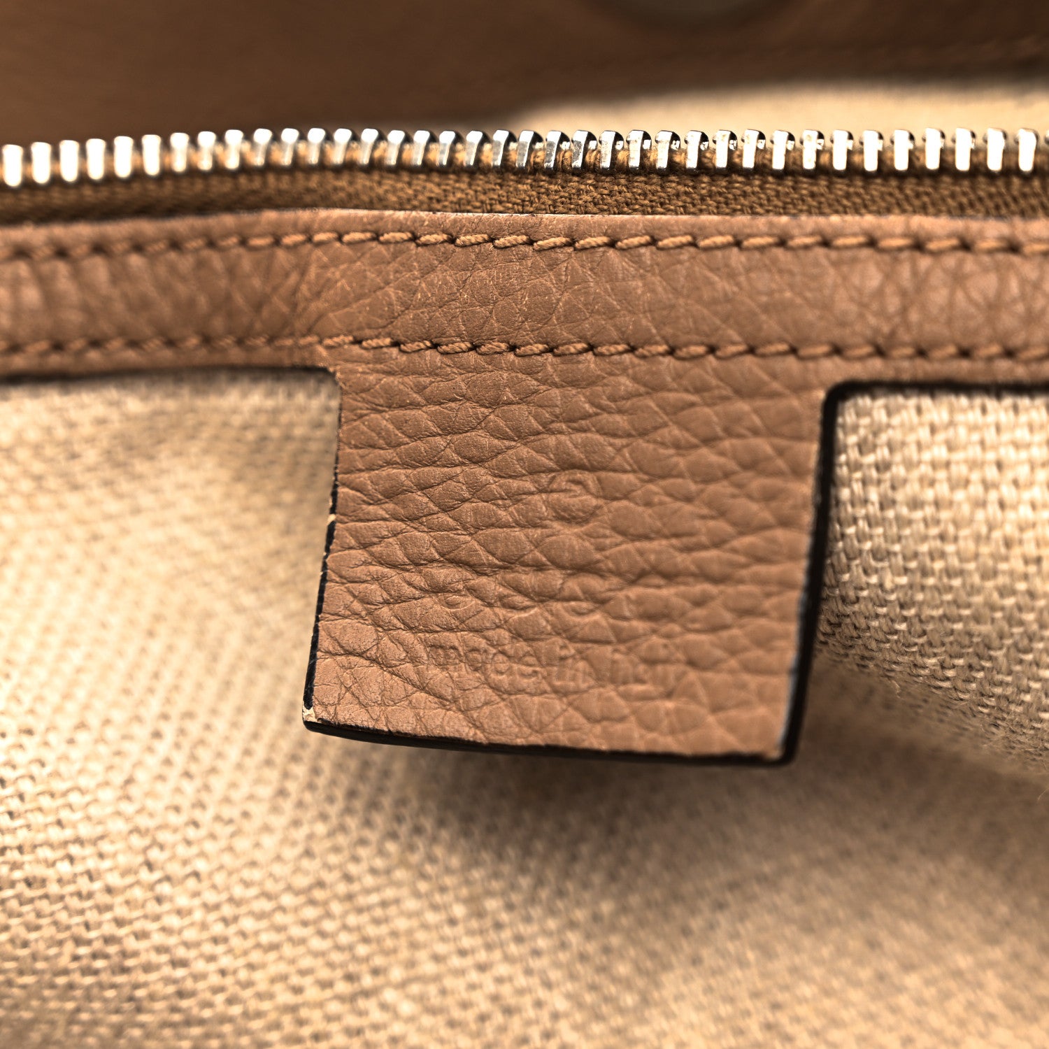 Gucci Monogram Medium Icon Bit Tote Light Brown 6 of 12