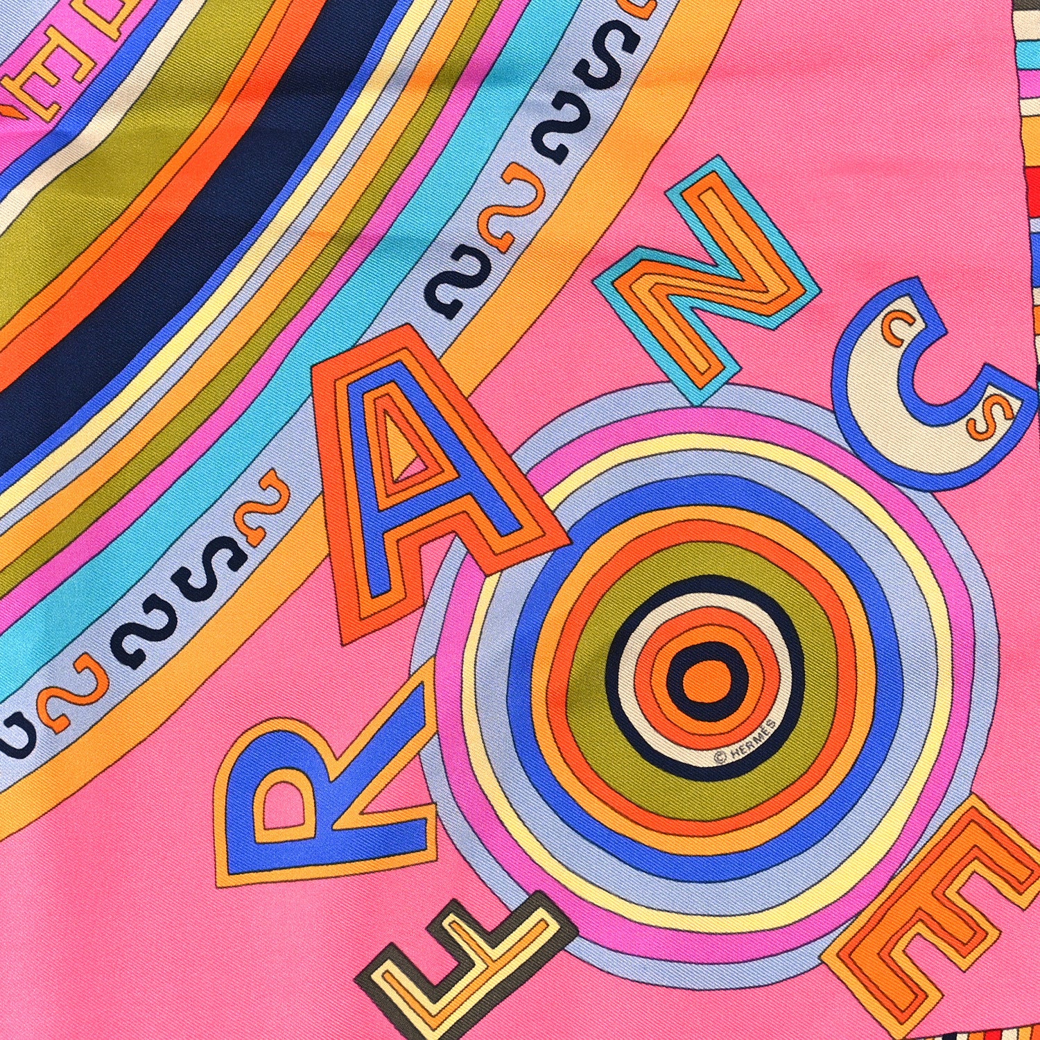 Hermes Silk Tohu Bohu Scarf 90 3 of 3