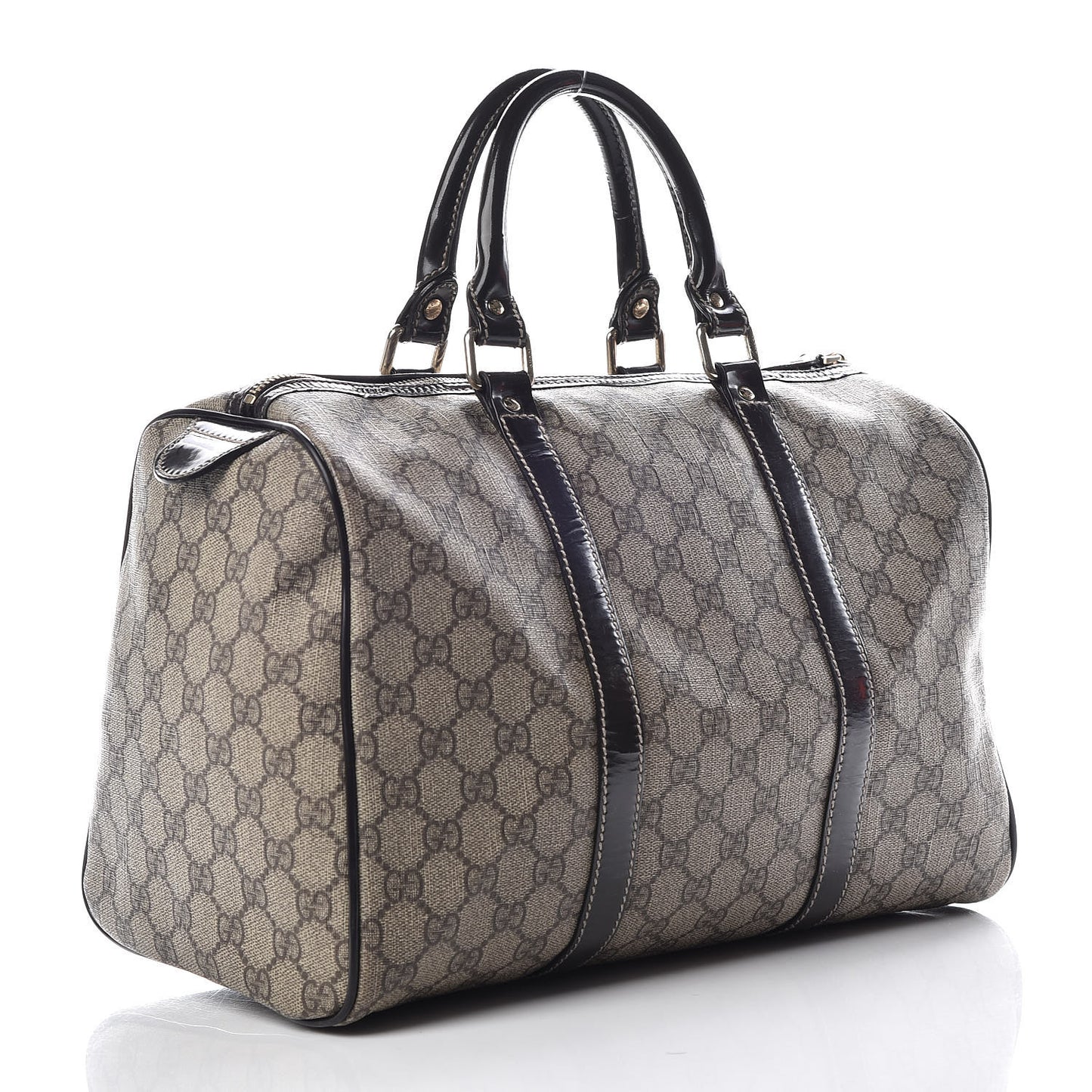 GG Plus Monogram Medium Joy Boston Dark Brown