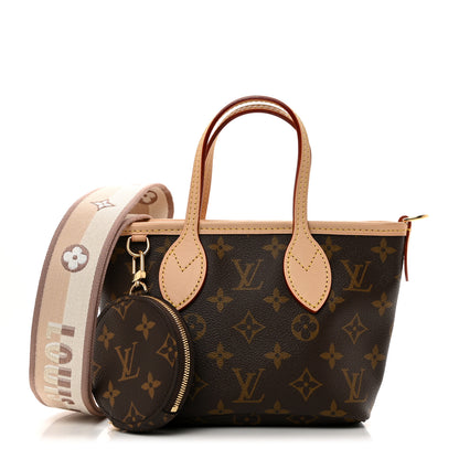 Louis Vuitton Monogram Neverfull BB Beige 1 of 10