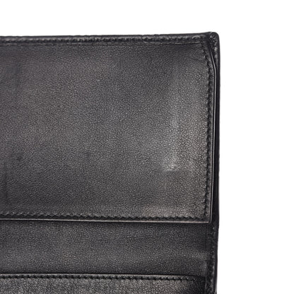 Gucci Guccissima Twins Continental Flap Wallet Black 9 of 11