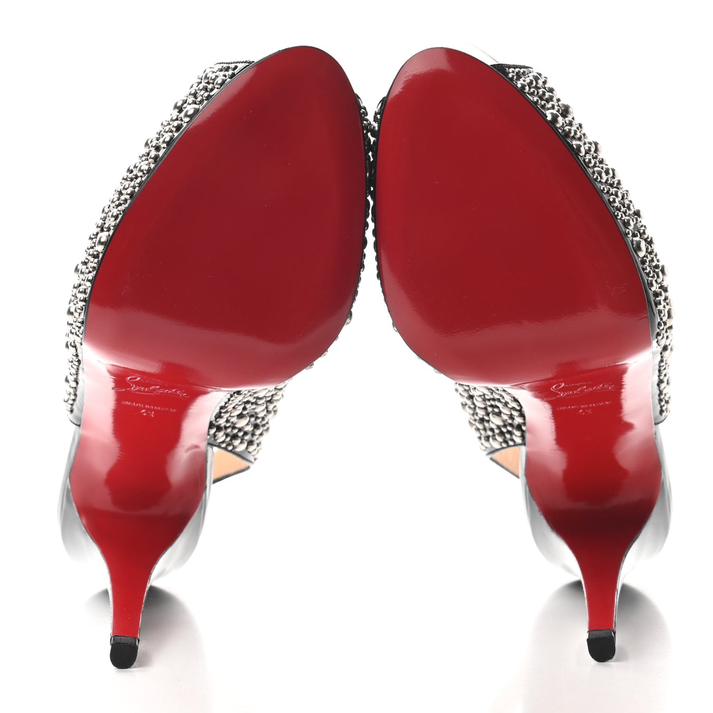 Patent Stud Star Prive 120 Pumps 41 Black
