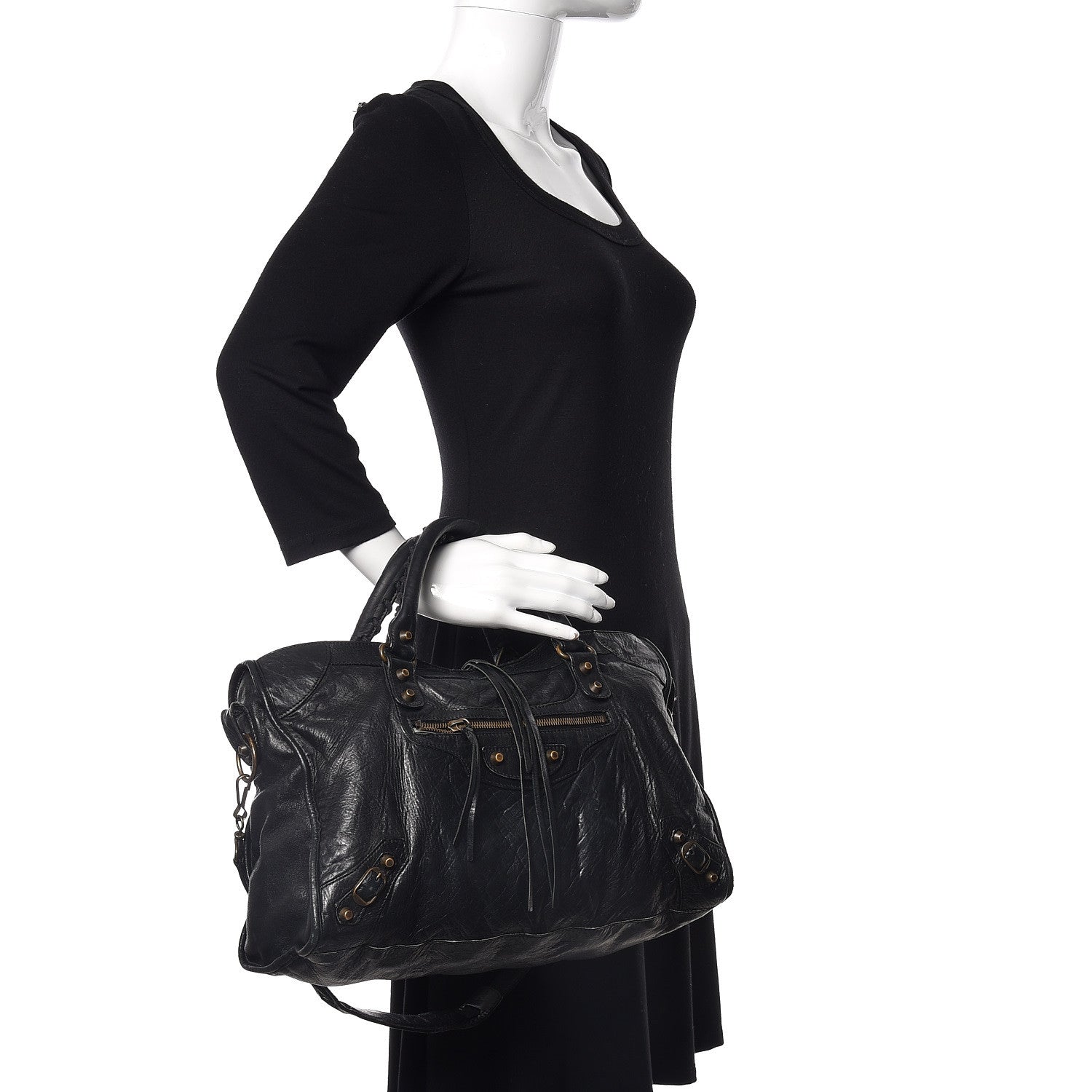 Balenciaga Agneau Classic Hardware City Black 2 of 28
