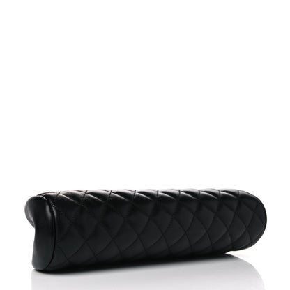 Chanel Lambskin Quilted Timeless Clutch Black 4 of 14