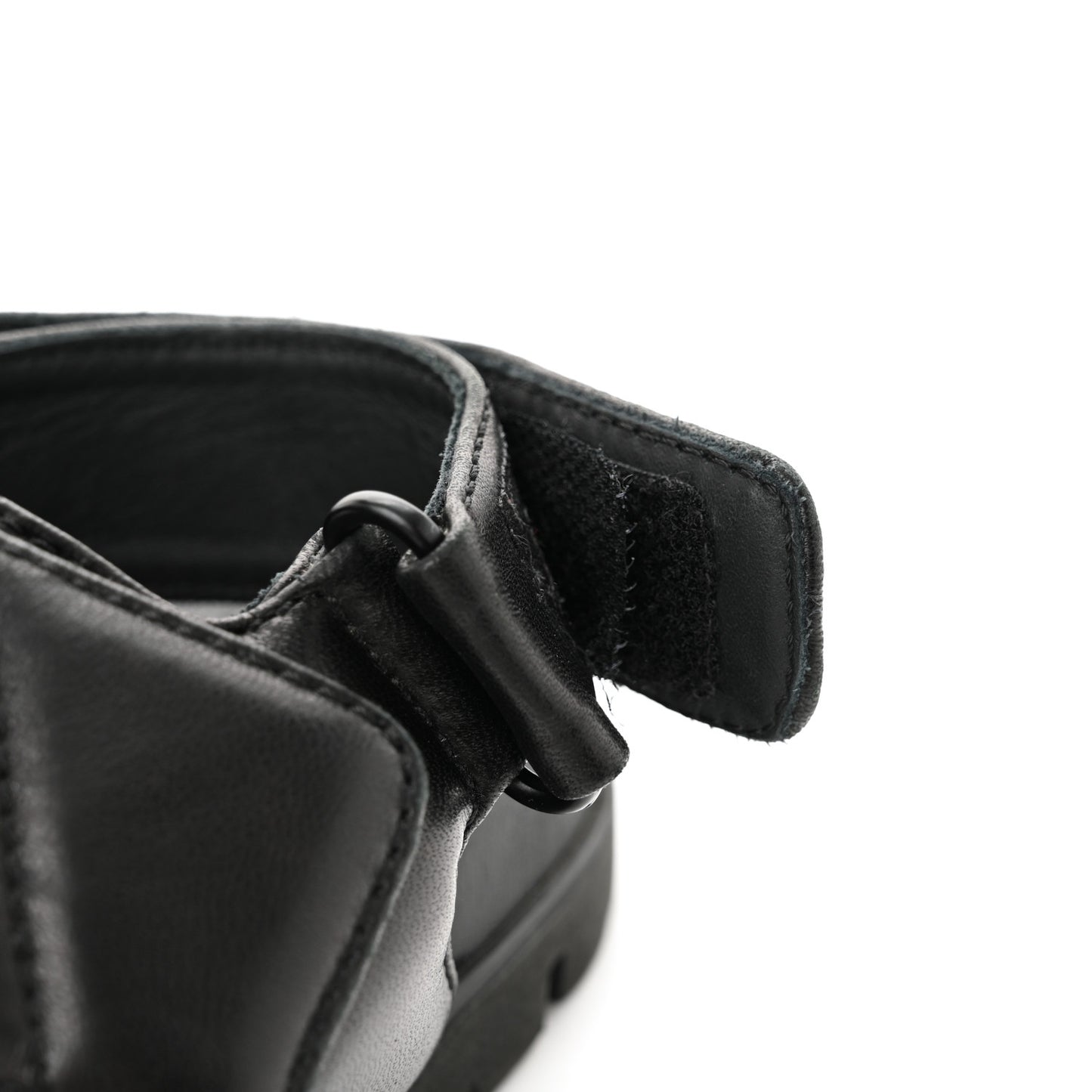 Nappa Quilted Padded Slingback Sandals 37.5 Black