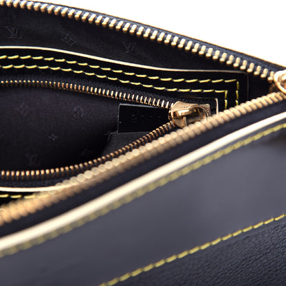 Louis Vuitton Suhali Lockit Clutch Black 7 of 8