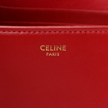 Celine Smooth Calfskin Tassel Belt Bag Red 6 of 14