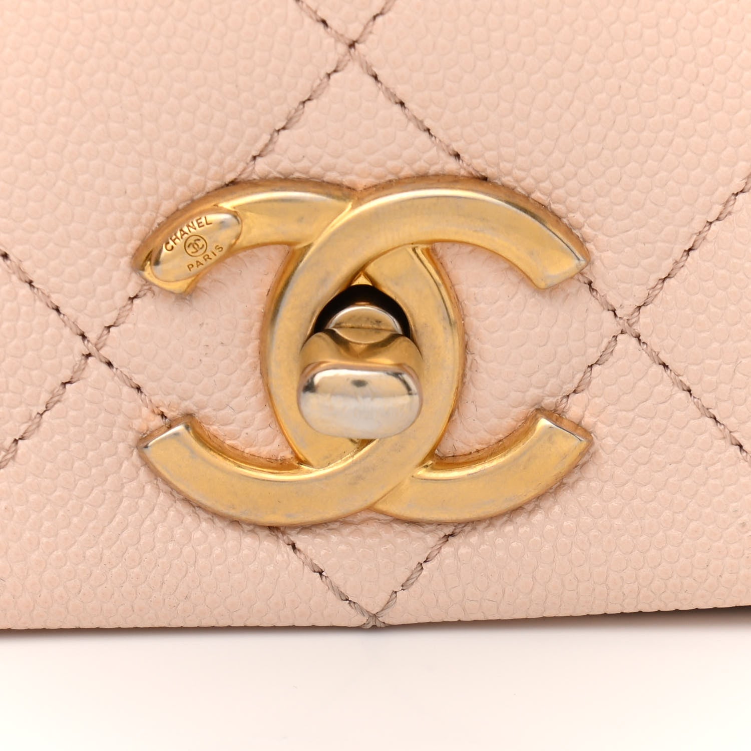 Chanel Caviar Quilted Medium Fashion Therapy Flap Beige 12 of 14