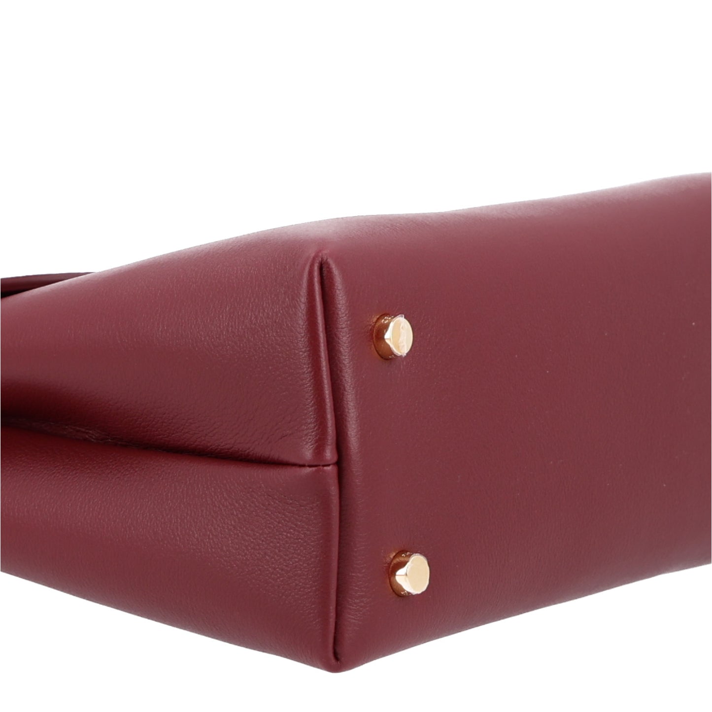 Supple Grained Calfskin Medium Nino Light Burgundy