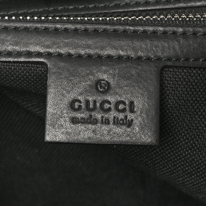 Gucci GG Supreme Monogram Web Tote Black Grey 6 of 12