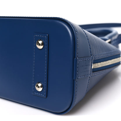 Louis Vuitton Epi Alma BB Indigo 9 of 9
