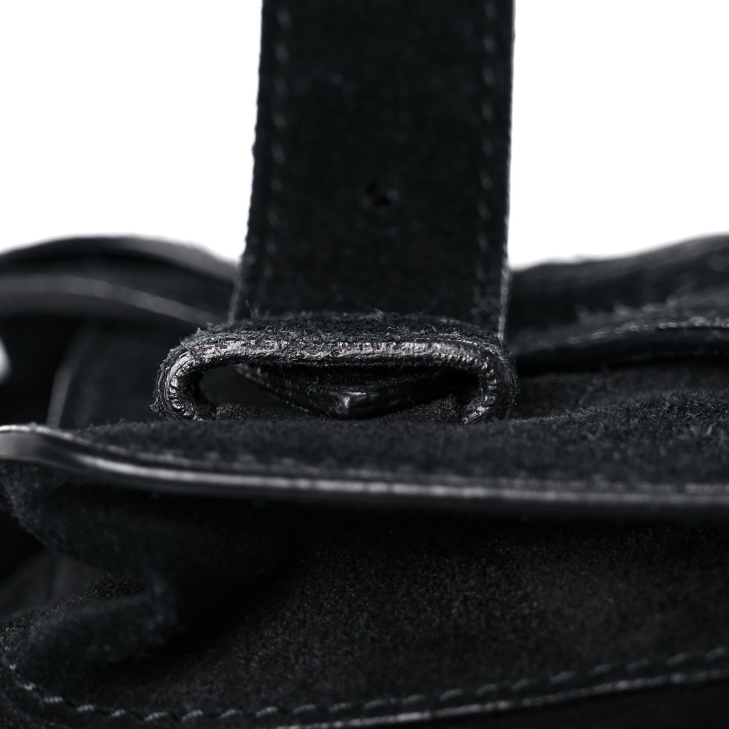 Proenza Schouler Suede Tiny PS1 Satchel Black 16 of 17