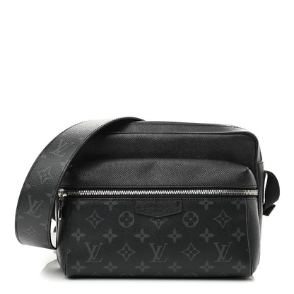 Louis Vuitton Taiga Monogram Eclipse Outdoor Messenger Black 1 of 10