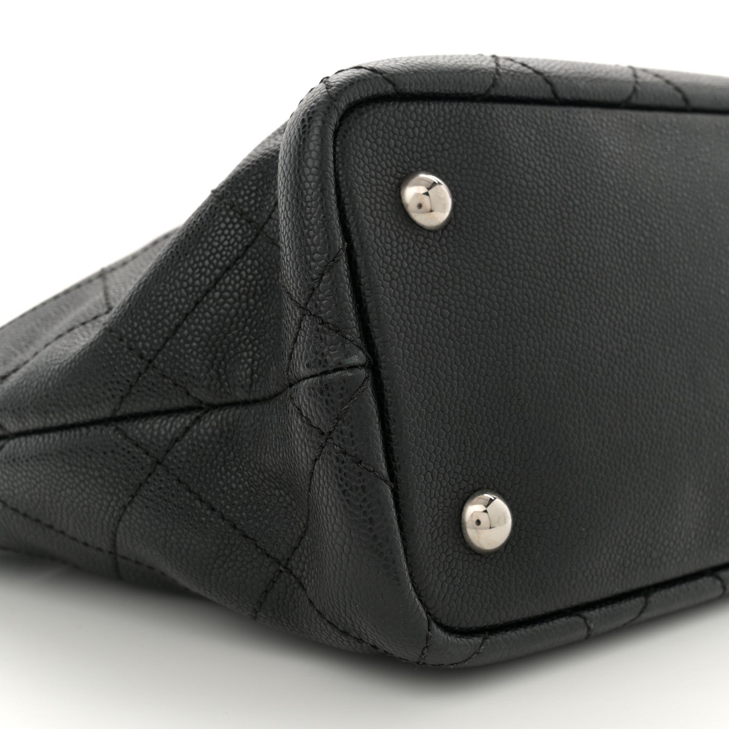 Chanel Grained Calfskin Shopping Fever Tote Black 10 of 13