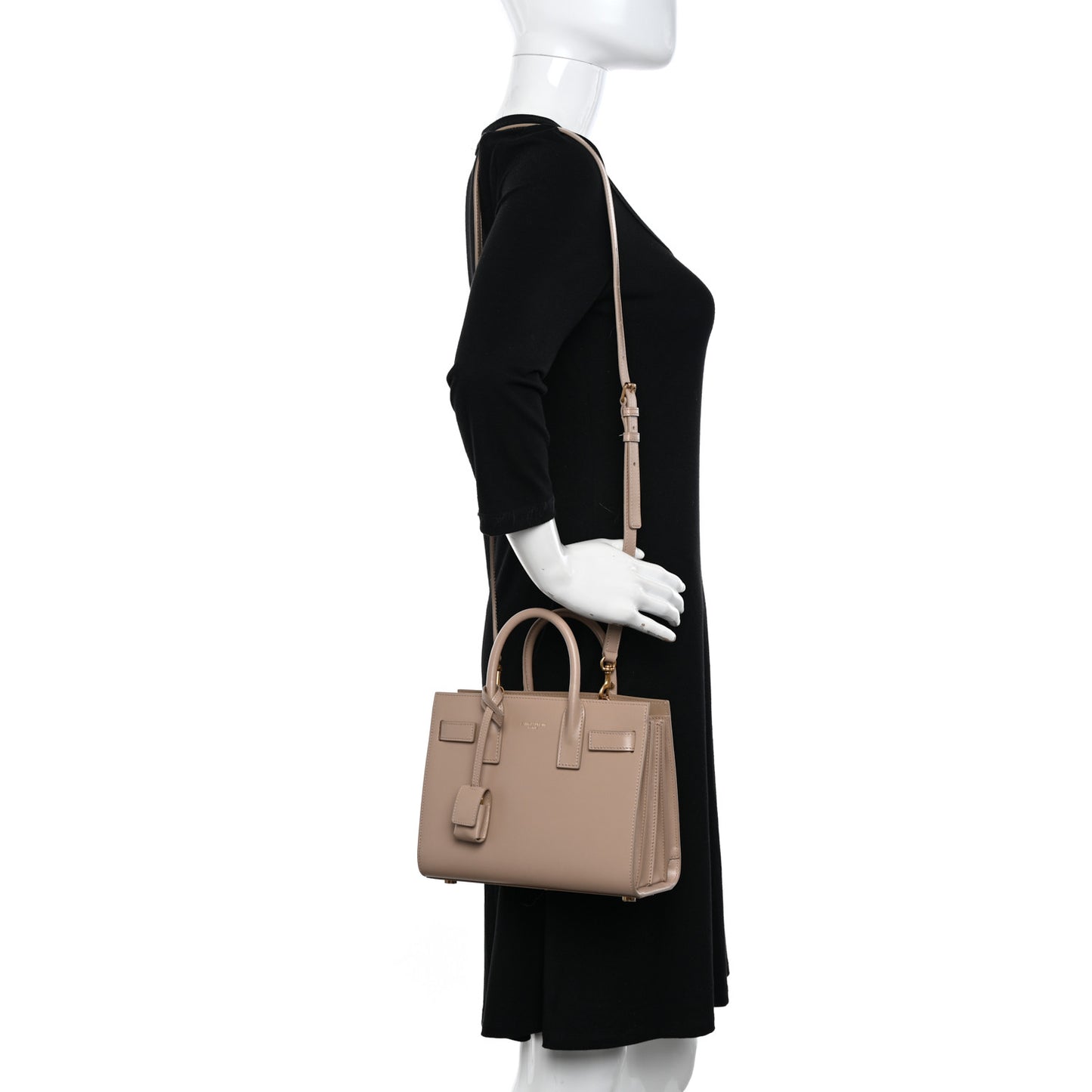 Calfskin Nano Sac De Jour Beige