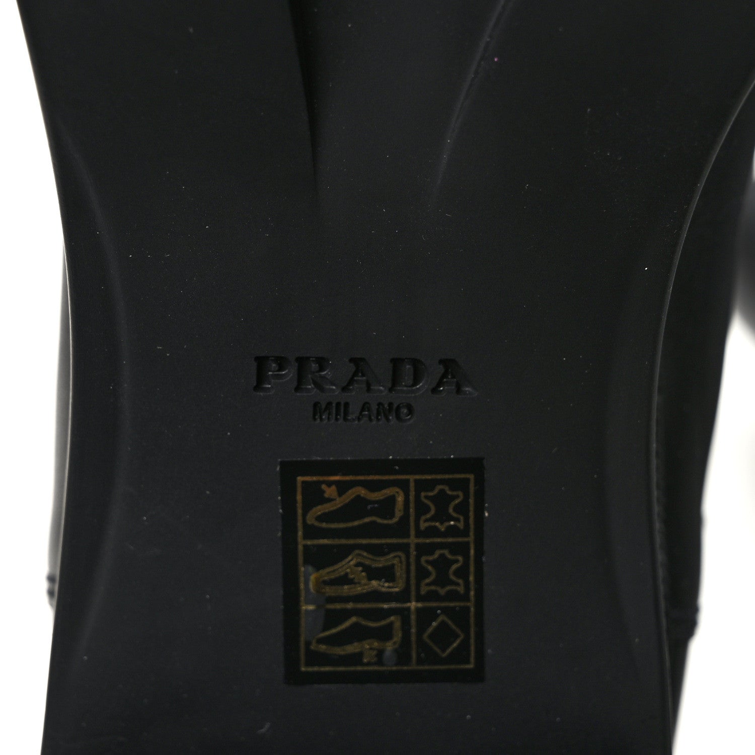Prada Vitello Montana Lug Sole Chelsea 55mm Boots 40 Black 7 of 8