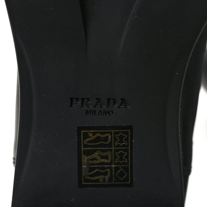 Prada Vitello Montana Lug Sole Chelsea 55mm Boots 40 Black 7 of 8