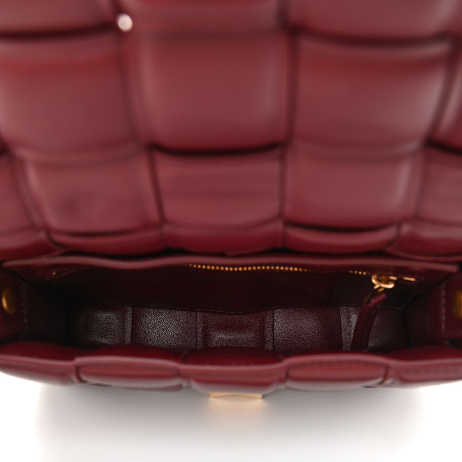 Bottega Veneta Nappa Maxi Intrecciato Small Padded Cassette Crossbody Bag Barolo 5 of 8