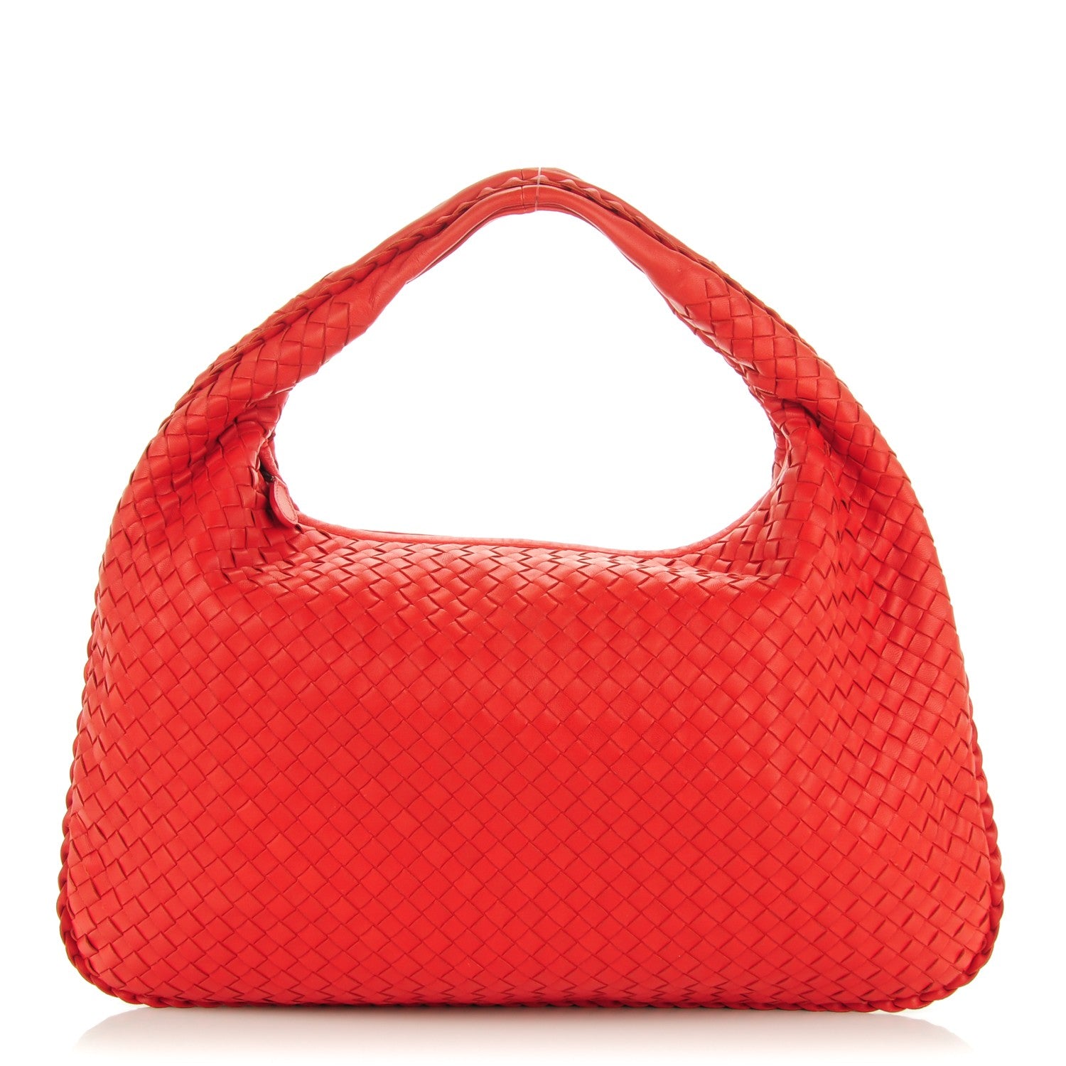 Bottega Veneta Nappa Intrecciato Large Veneta Hobo Corniola 1 of 8