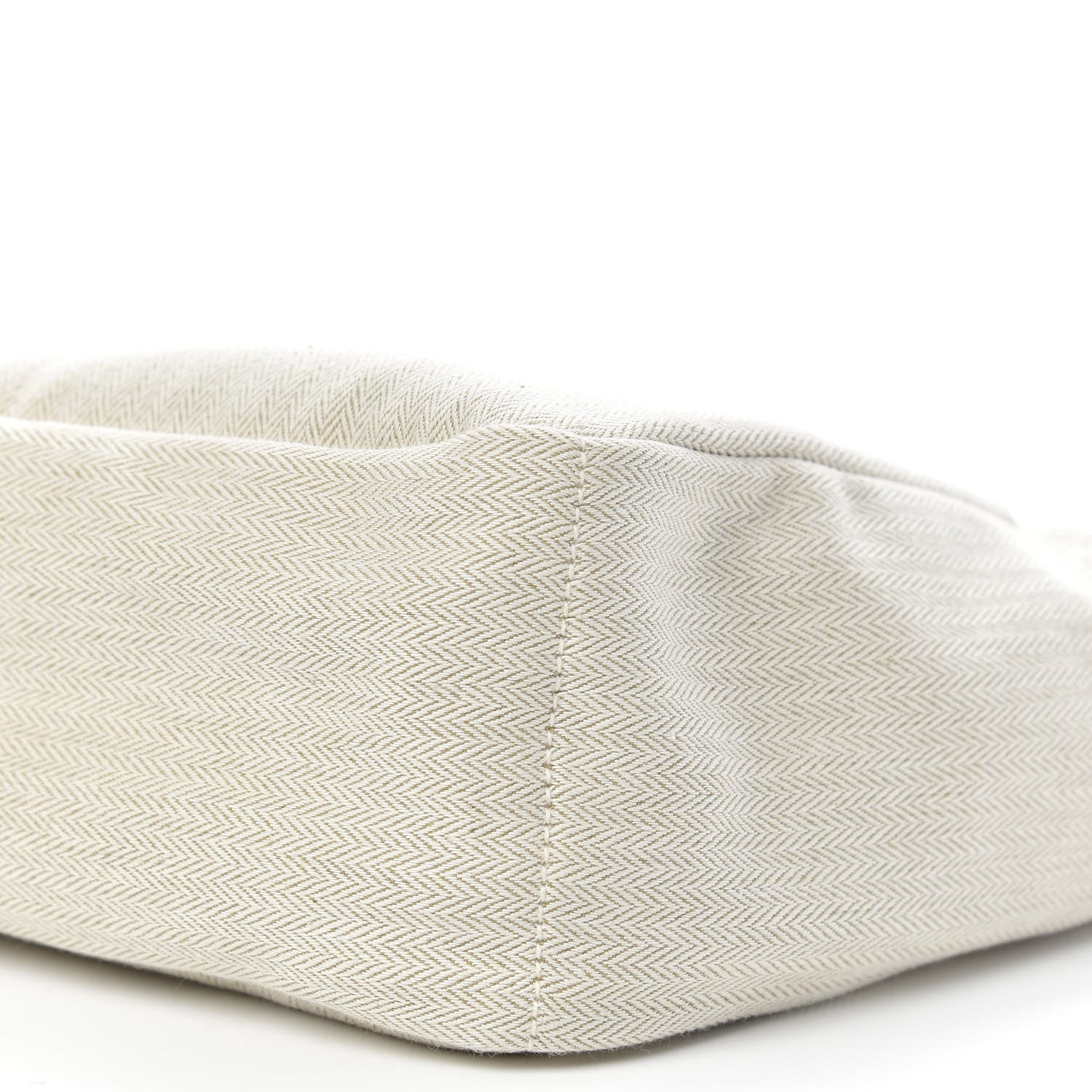 Hermes Canvas Barenia Fourbi 25 MM Pouch Naturel Fauve 10 of 10