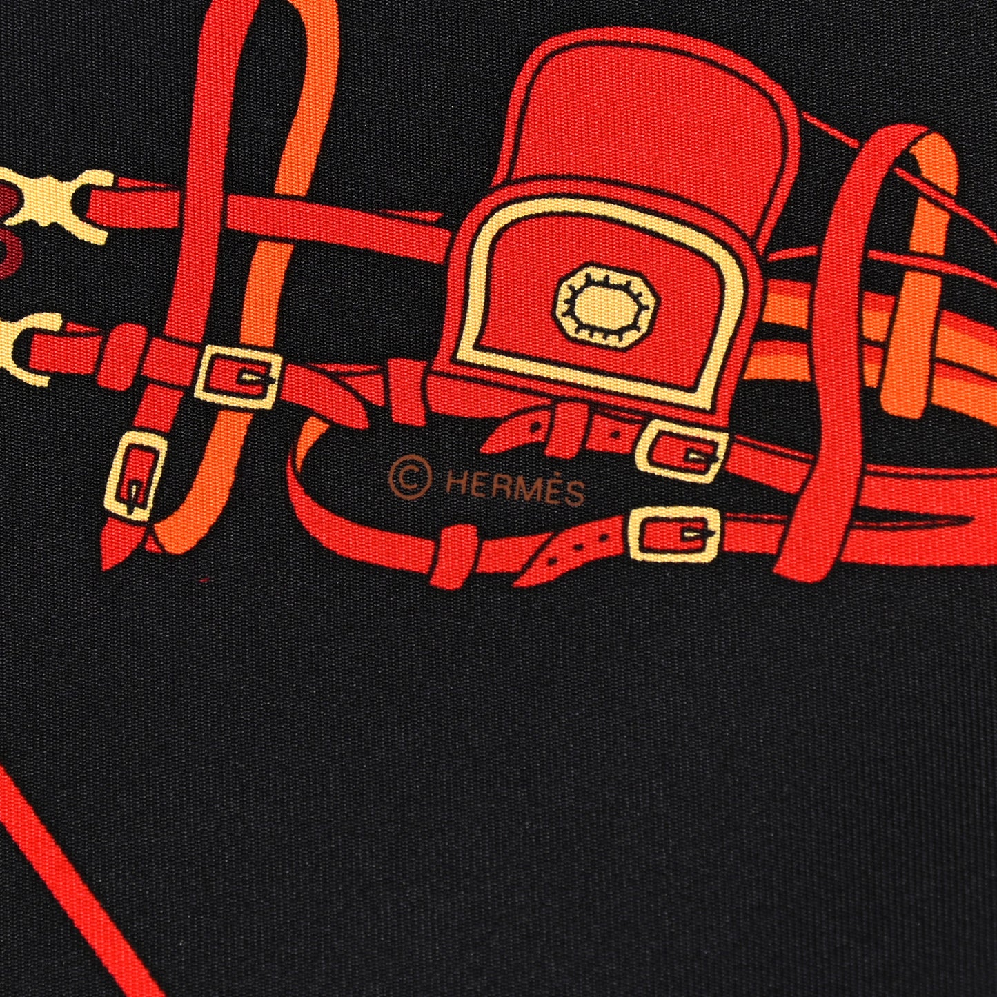Silk Paris Qui Roule Scarf 90