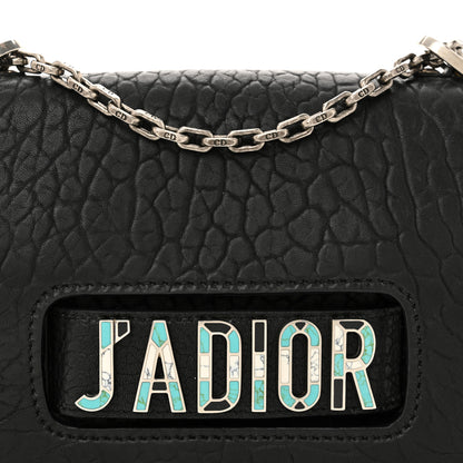 Christian Dior Canyon Grained Lambskin J'Adior Chain Flap Bag Black 7 of 10