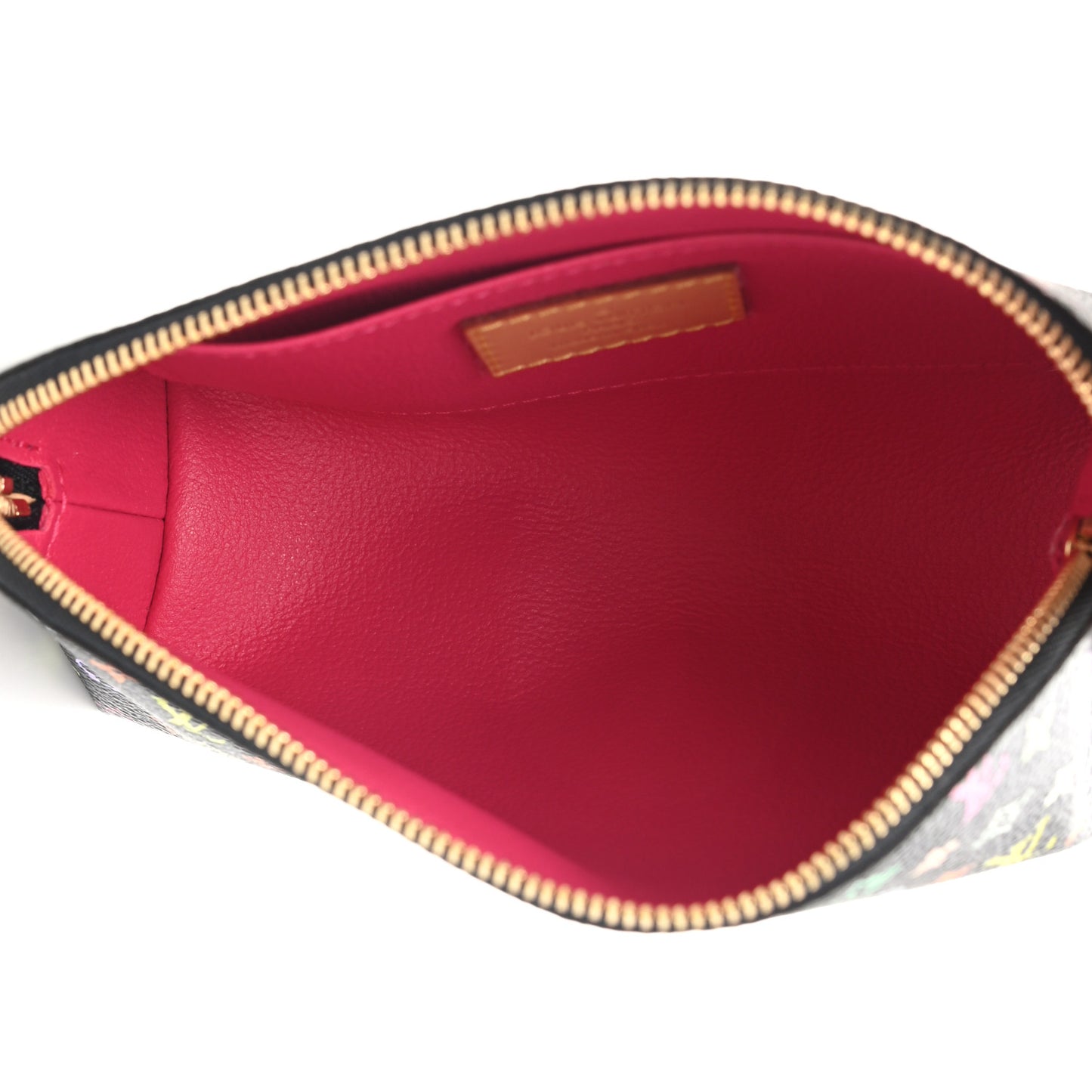 Monogram Multicolor Cosmetic Pouch Black Grenade