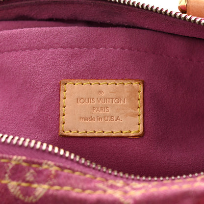 Louis Vuitton Monogram Denim Neo Speedy Fuchsia 6 of 13