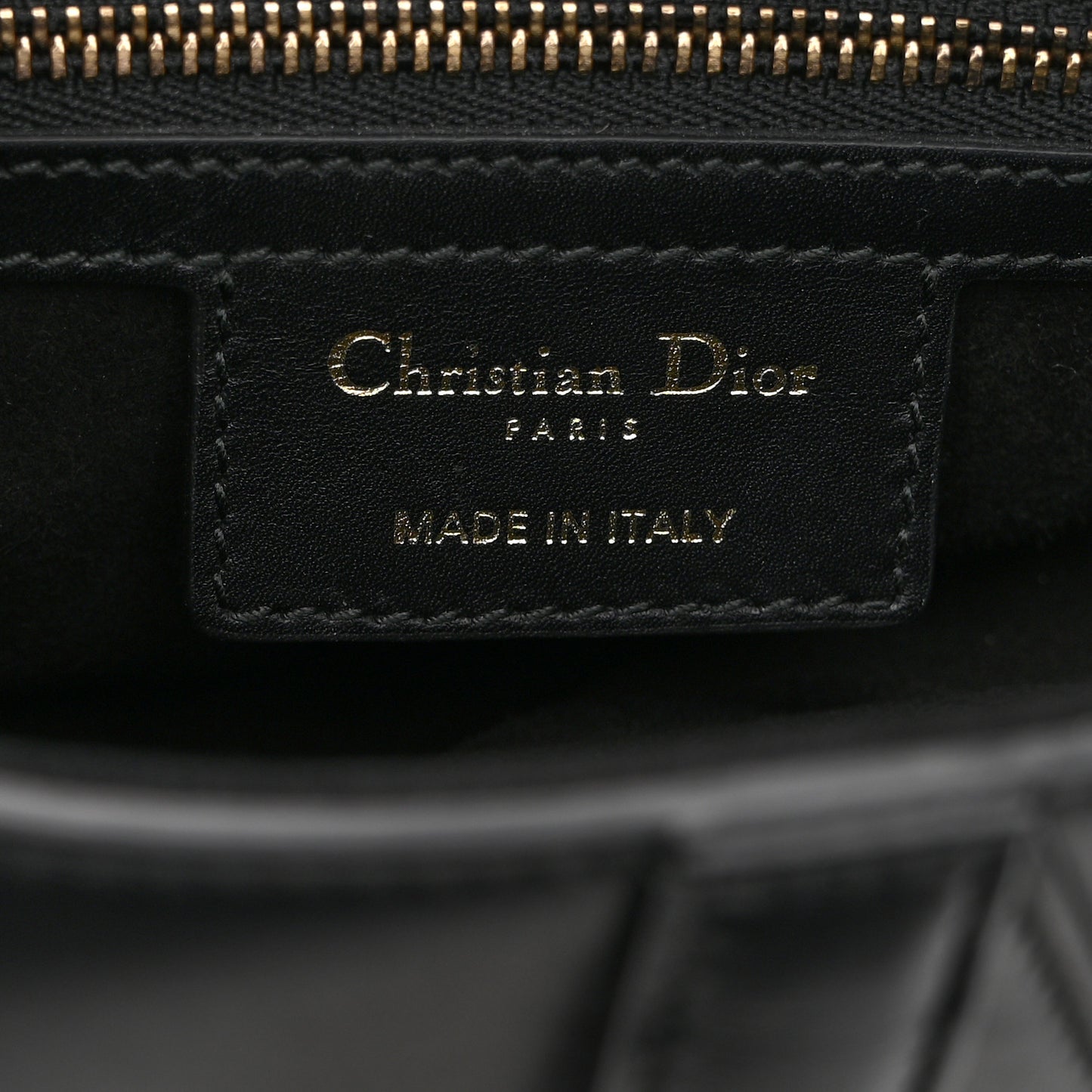 Calfskin Saddle Bag Black