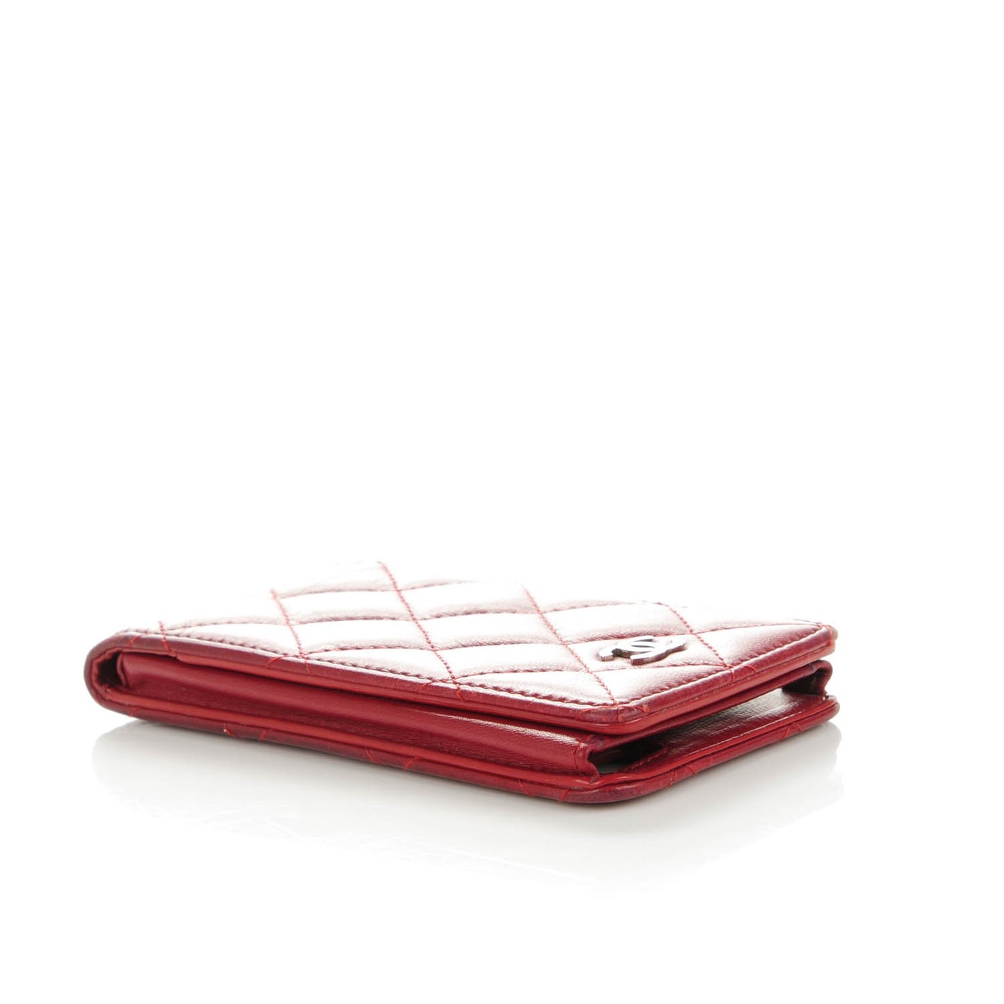 Lambskin Quilted iPhone 4 Case Red