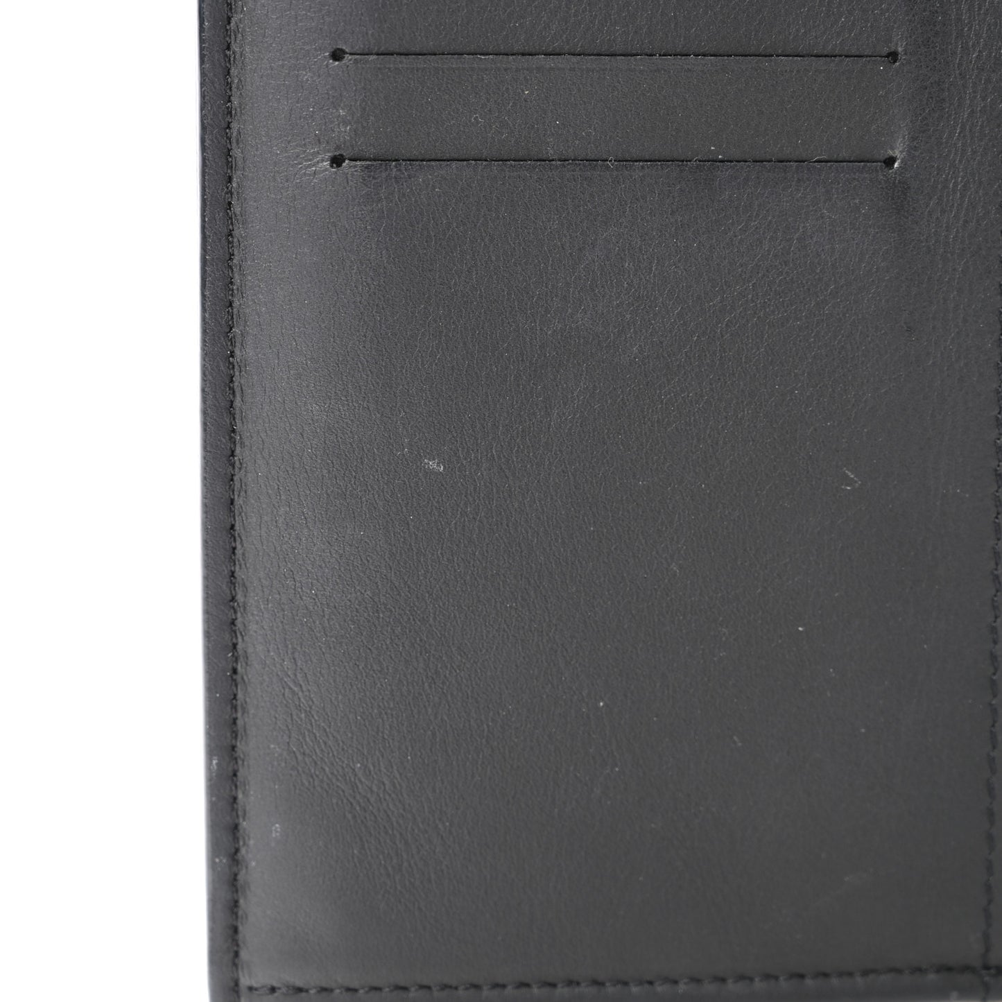Calfskin Monogram Shadow Brazza Wallet Black
