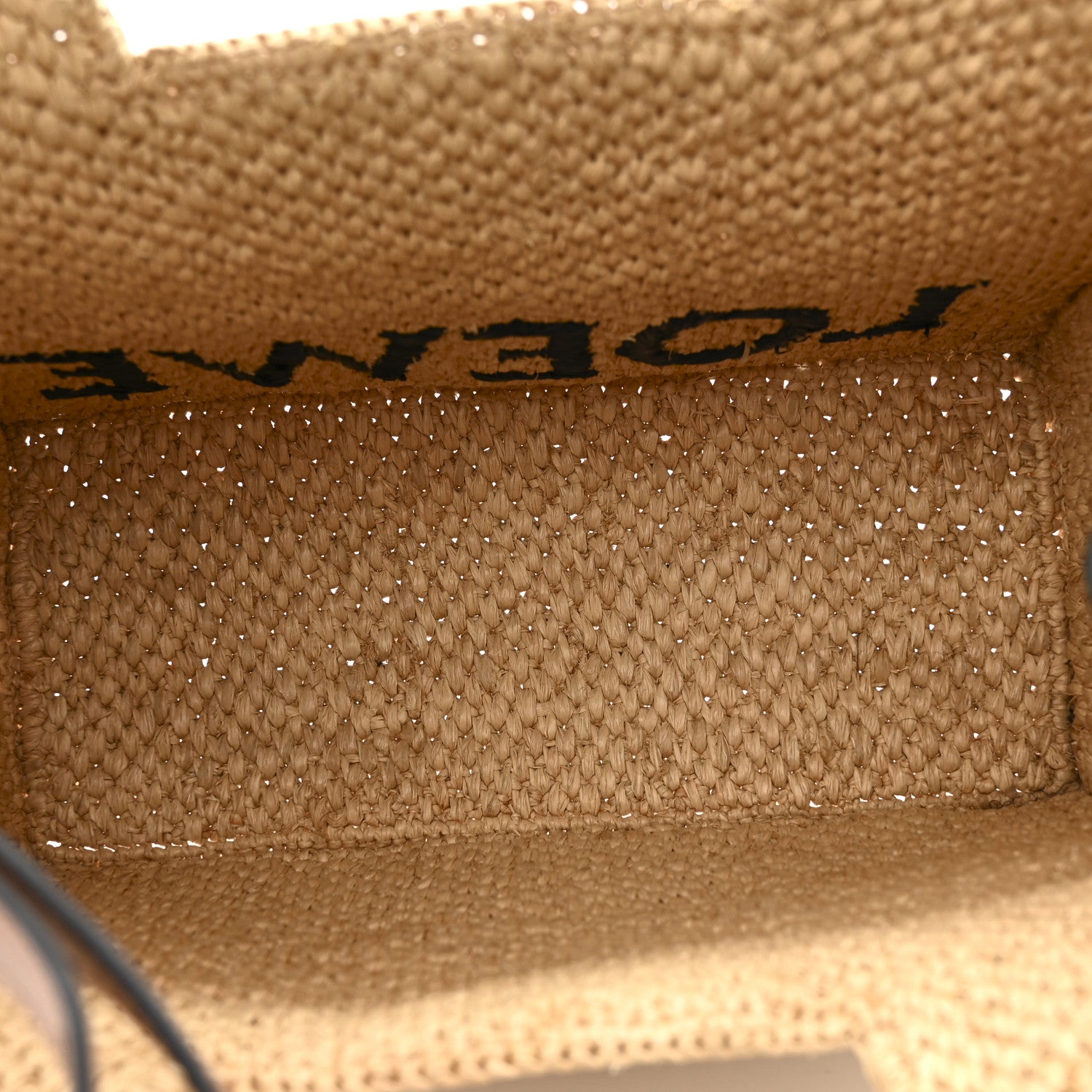 Loewe X PAULA'S IBIZA Raffia Font Tote Natural Tan 5 of 9