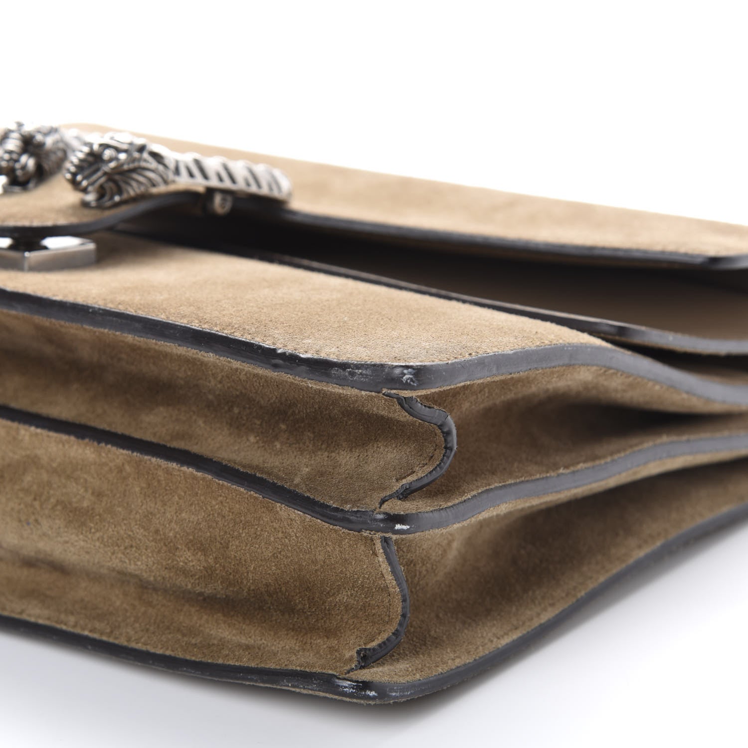 Gucci Suede Medium Dionysus Shoulder Bag Taupe 7 of 14