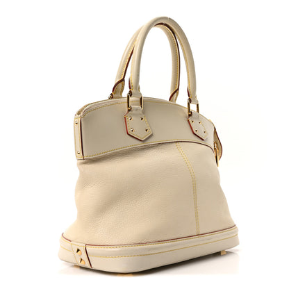 Louis Vuitton Suhali Lockit PM White 3 of 10