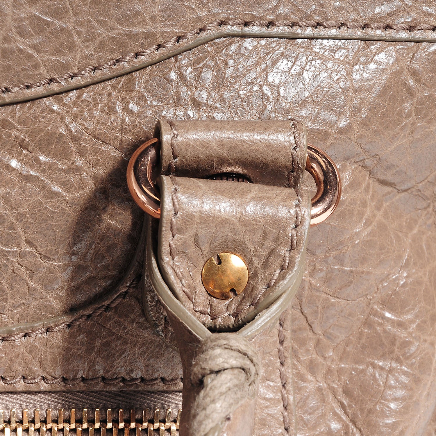 Balenciaga Agneau Giant 12 Rose Gold Hardware City Gris Poivre 9 of 22