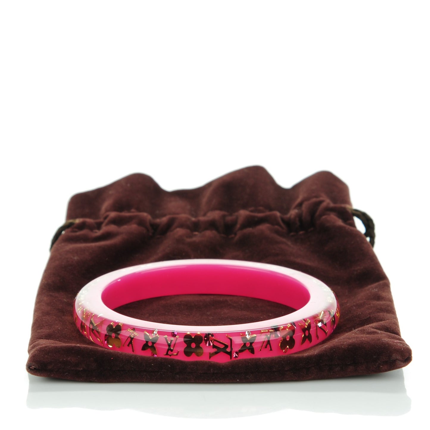 Resin Swarovski Medium Inclusion Bracelet PM Rose Pop