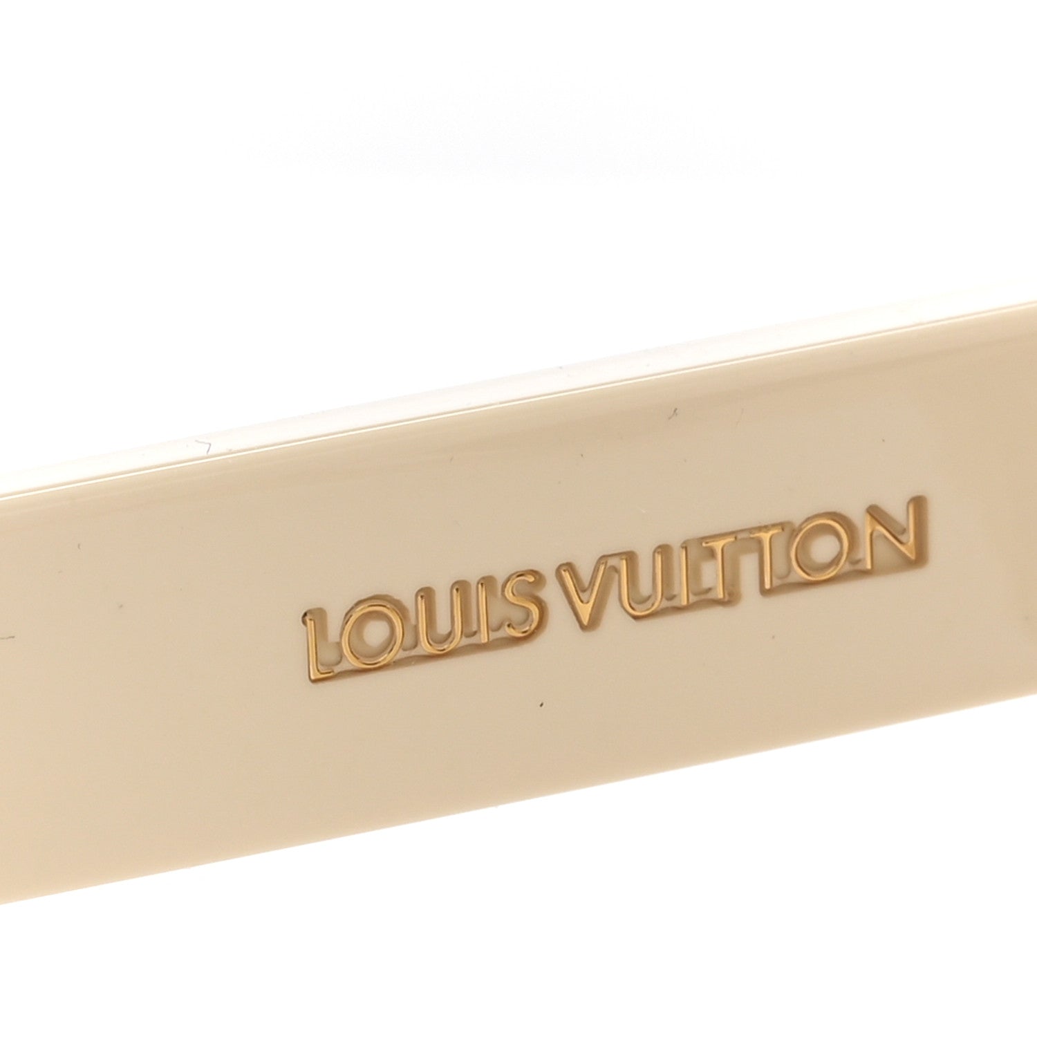 Louis Vuitton Acetate Split Cat Eye Sunglasses Z2218U White 5 of 7