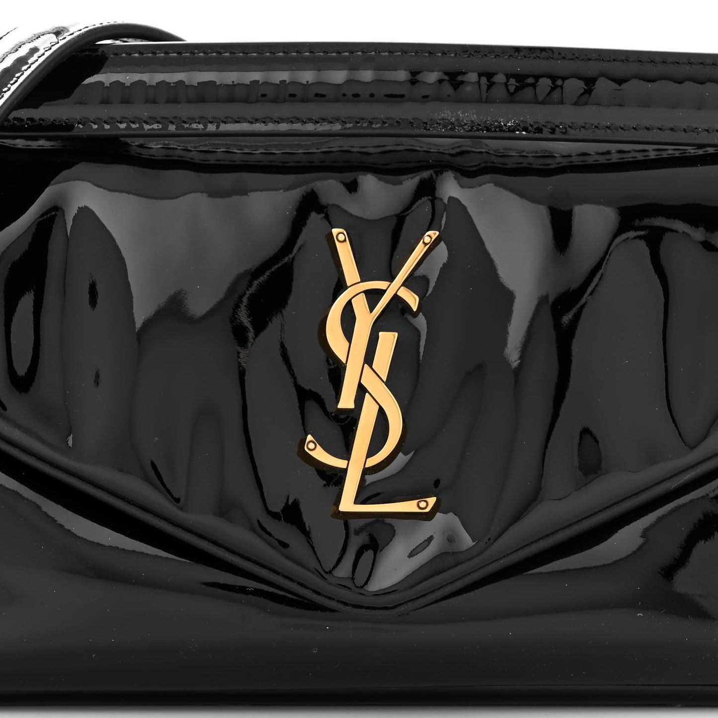 Patent Calfskin Calypso Black