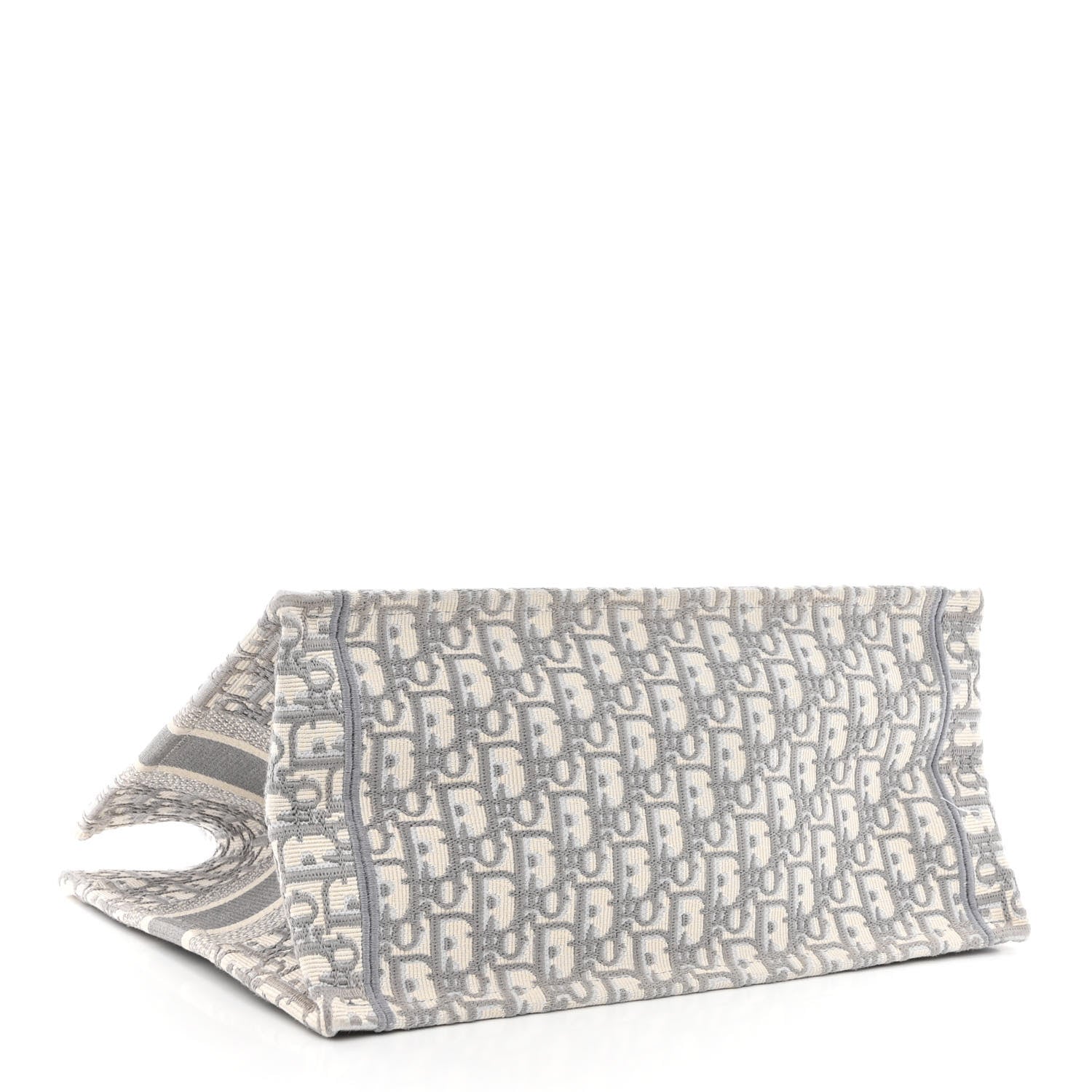 Christian Dior Oblique Medium Book Tote Grey 4 of 13