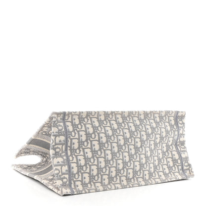 Christian Dior Oblique Medium Book Tote Grey 4 of 13