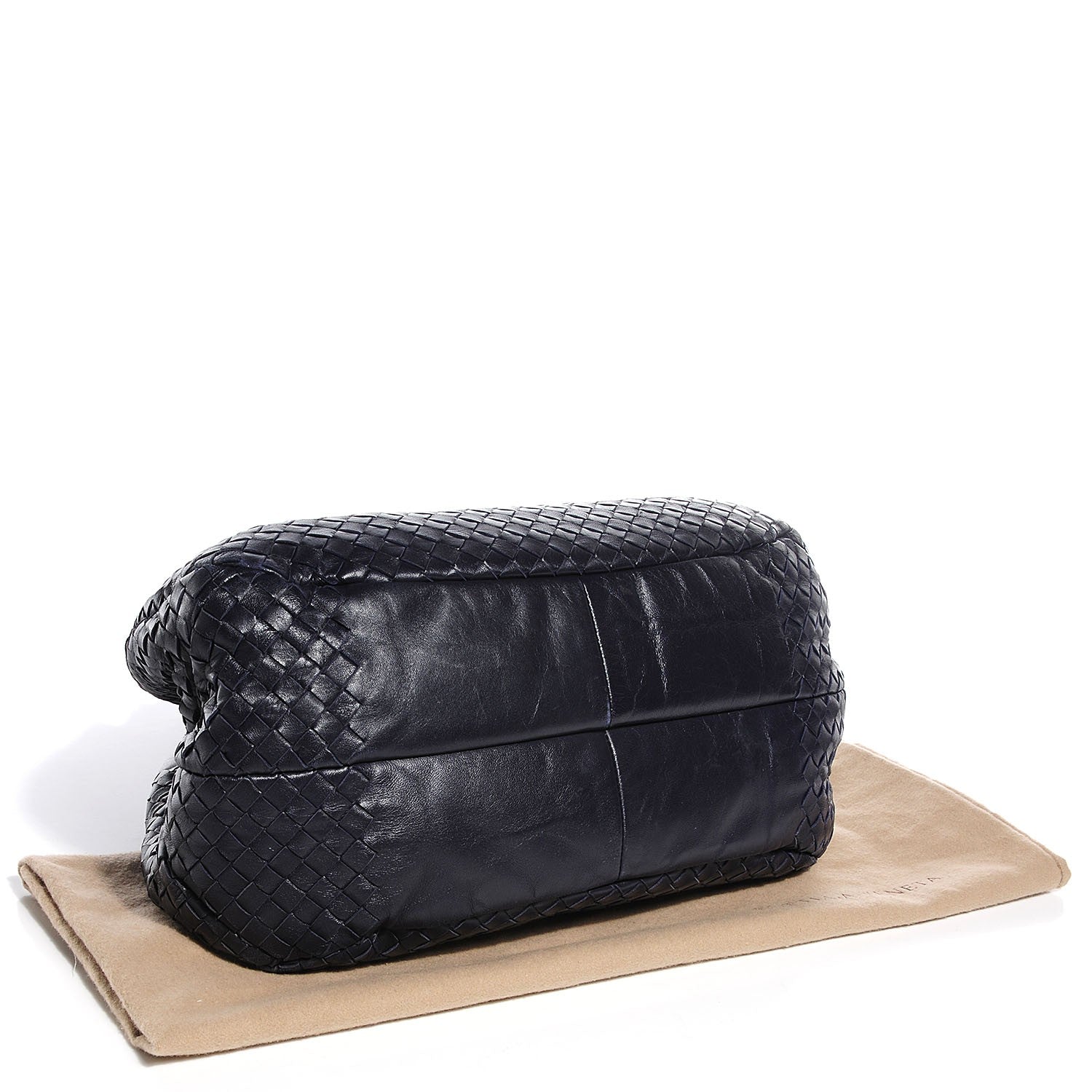 Bottega Veneta Nappa Intrecciato Medium Campana Hobo Ink 4 of 7